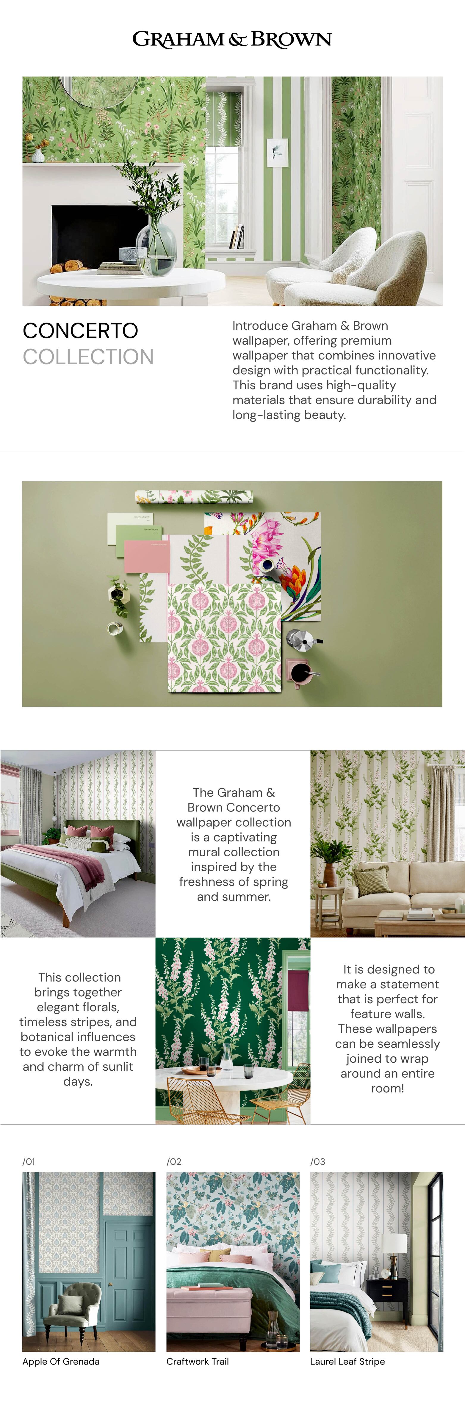 Graham & Brown Concerto Collection in Honpo